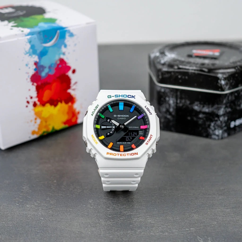 G-SHOCK CASIOAK ARCTIC RAINBOW