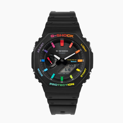 G-SHOCK CASIOAK BLACK RAINBOW