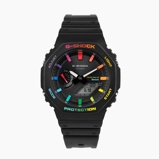 G-SHOCK CASIOAK BLACK RAINBOW